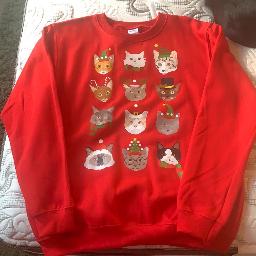 Christmas Cats Sweatshirt